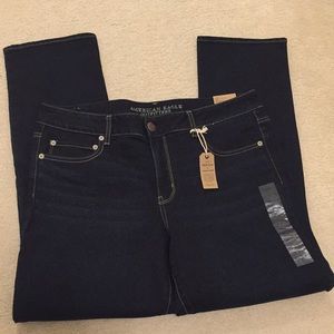 American Eagle Straight Leg Jeans -stretchy